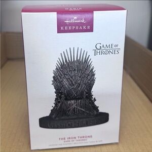 2022 Hallmark Keepsake | Game of Thrones “The Iron Throne” Magic Ornament